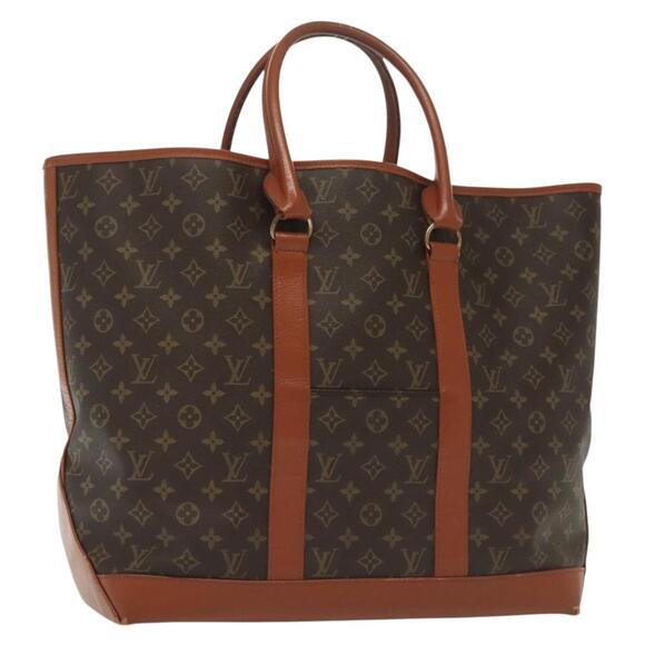 LOUIS VUITTON Monogram Sac Weekend GM Tote Bag M42420 - Picture 1 of 16